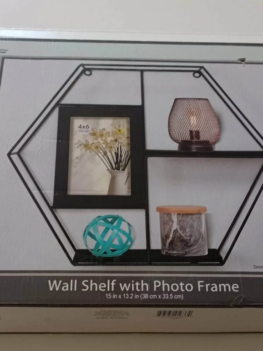 Wall Shelf, With Photo Frame, Brand New